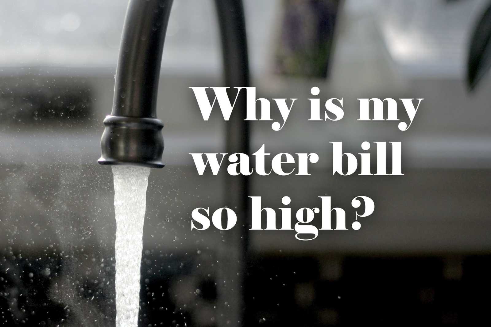 How Much Is My Water Bill Affinity Water